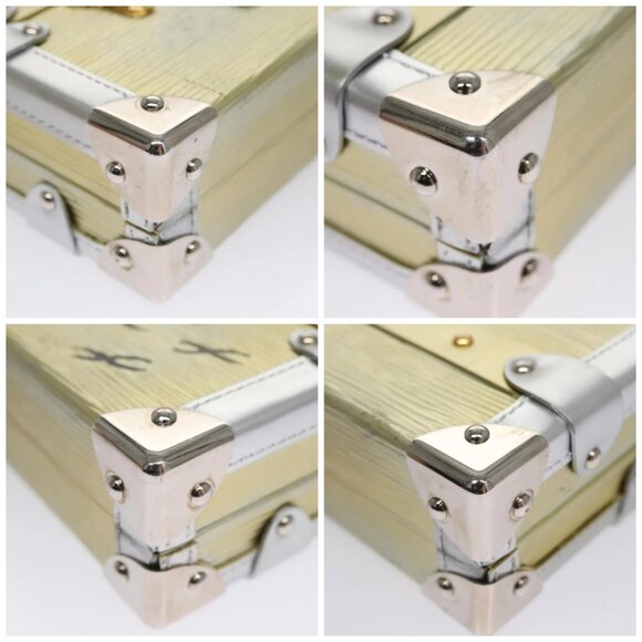 LOUIS VUITTON Epi Metallic Petite Mar Bag Silver Gold M54652 LV Auth 108234 - Picture 16 of 16